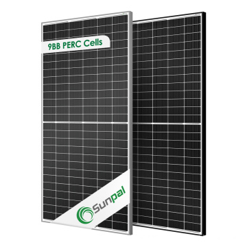 Sunpal 9BB Painel de energia solar Perc Módulo PV 445W Painel Monocristalino solar 445W 445 W Módulos fotovoltaicos 445watt com CE ISO